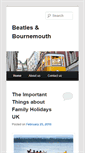 Mobile Screenshot of beatlesandbournemouth.com